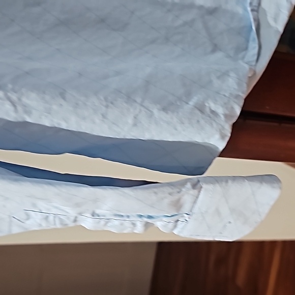 Amazon COOFANDY Crisp Cotton Shirt Contrast Trim Long sleeves large - Picture 3 of 11